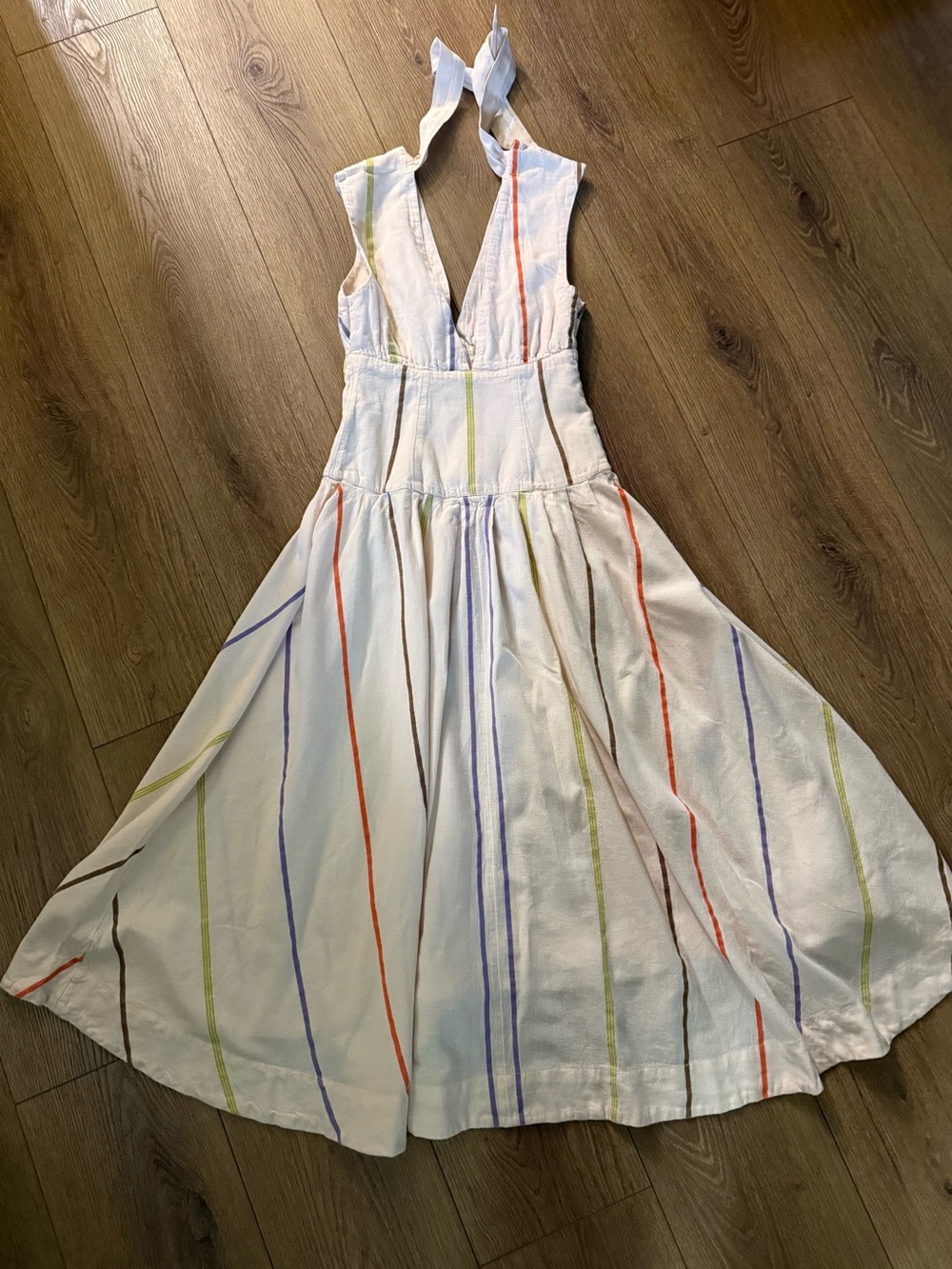 Free People Multi Stripe Beach Dress - Picture 2 of 2